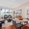 Beautifully designed, well lit living room with dining