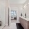 Primary Suite Bathroom with Standing Shower and Double Vanity 